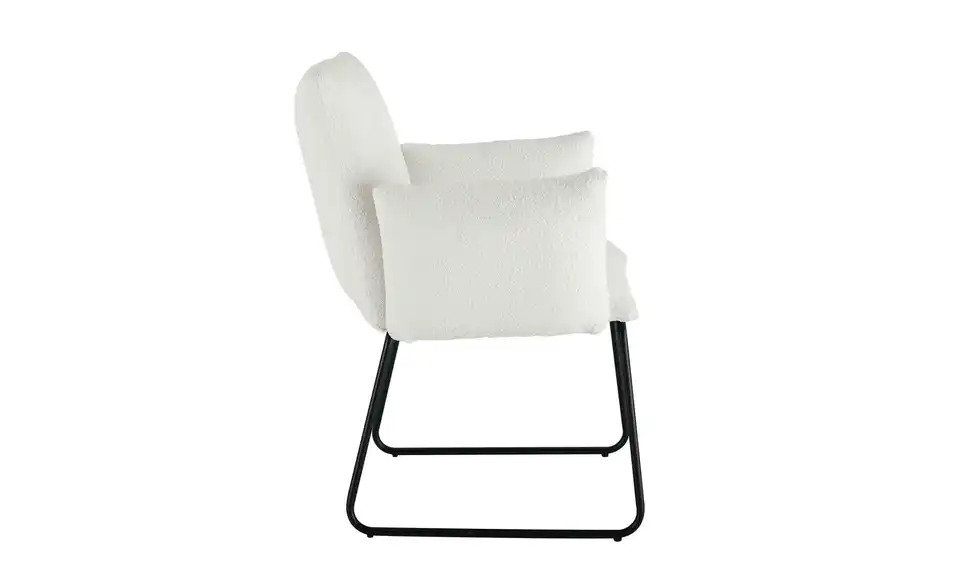 Armlehnstuhl, Profilansicht