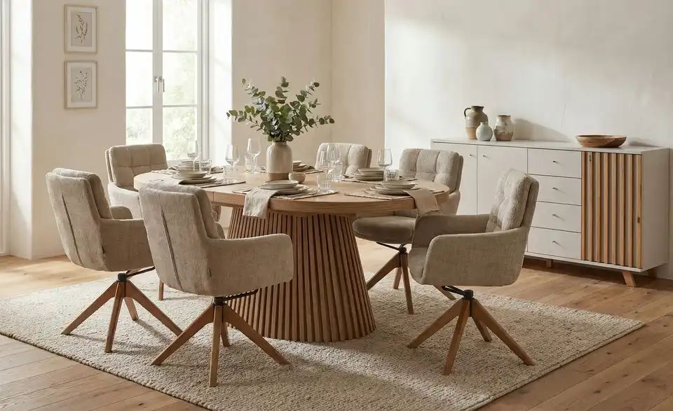 Drehstuhl, in Wohnsituation