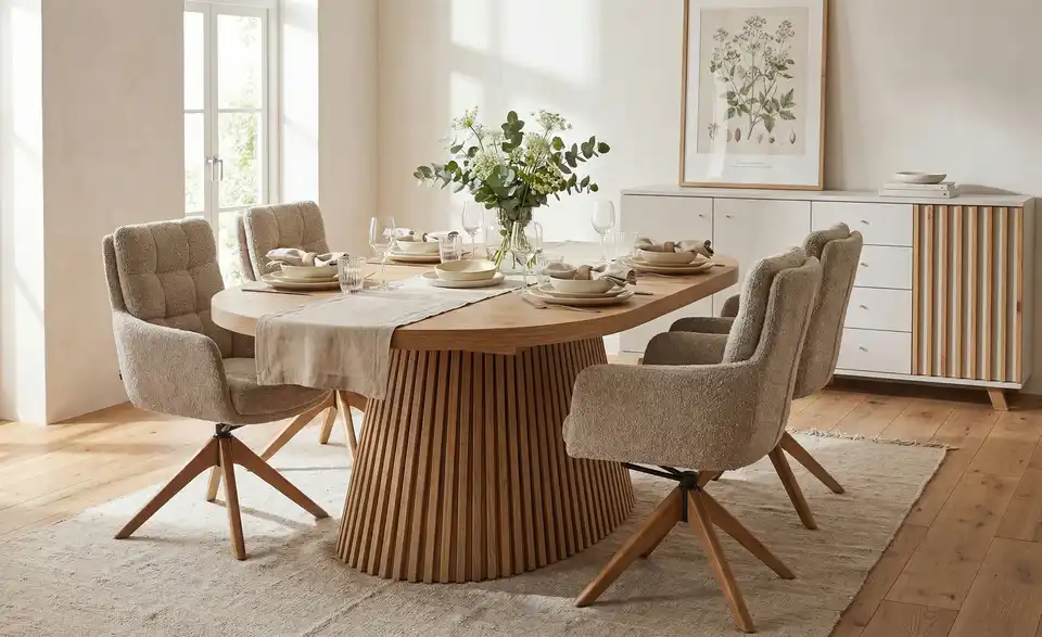 Drehstuhl, in Wohnsituation