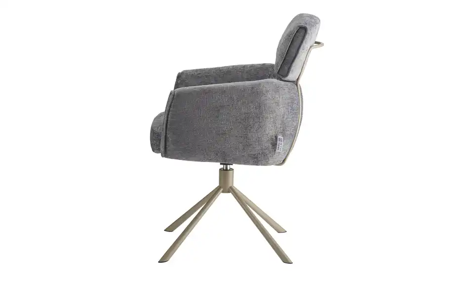 Jette Home Armlehnstuhl Becky drehbar, Profilansicht