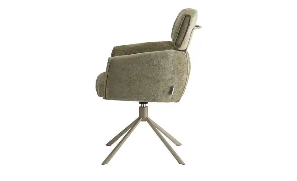 Jette Home Armlehnstuhl Becky drehbar, Profilansicht