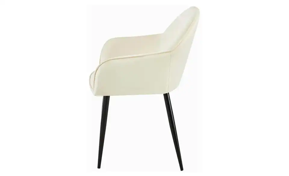 Armlehnenstuhl, Profilansicht