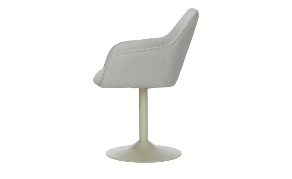 Armlehnstuhl, Profilansicht