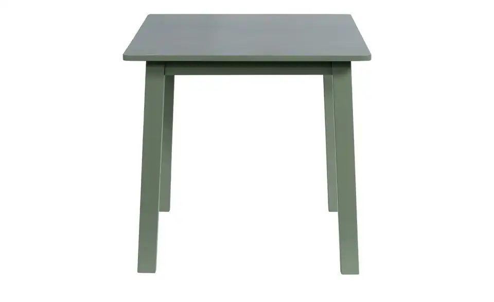 Esstisch aus Massivholz, Frontansicht