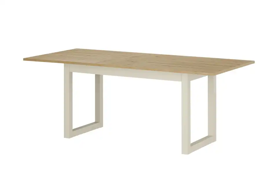 Ausziehbarer Esstisch in verschiedenen Größen, Funktionsansicht