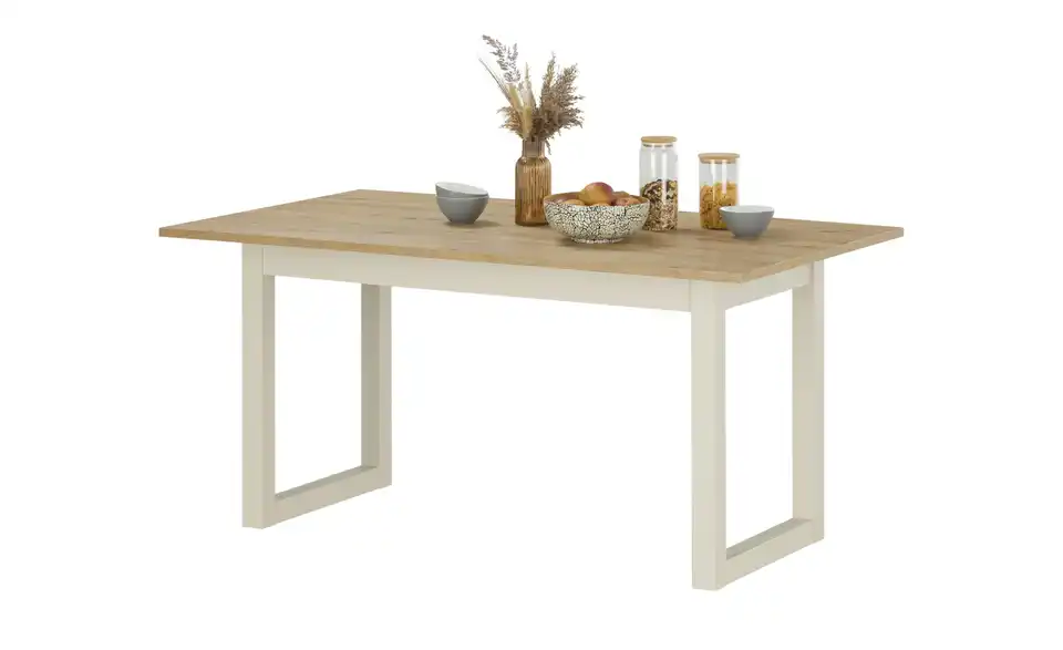 Ausziehbarer Esstisch in verschiedenen Größen, Perspektive