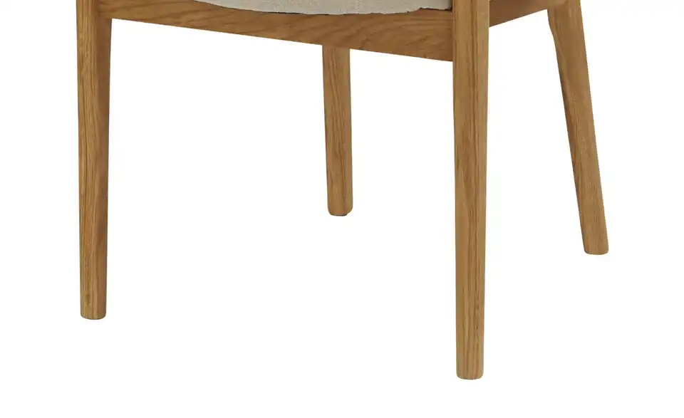 smart Armlehnstuhl aus Wildeiche massiv, Detailansicht