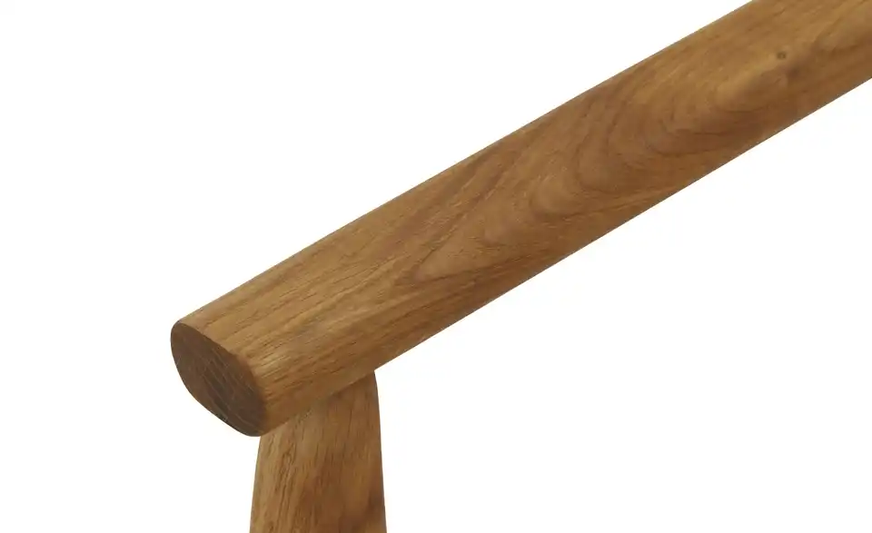 smart Armlehnstuhl aus Wildeiche massiv, Detailansicht