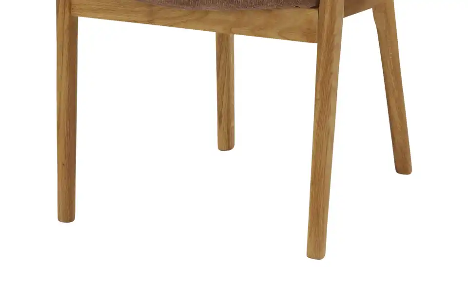 smart Armlehnstuhl aus Wildeiche massiv, Detailansicht