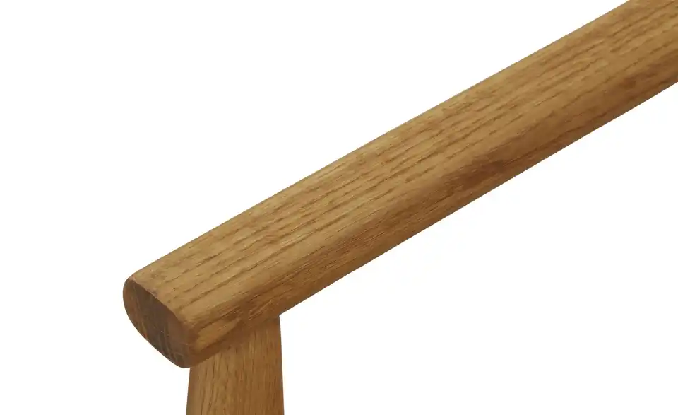 smart Armlehnstuhl aus Wildeiche massiv, Detailansicht