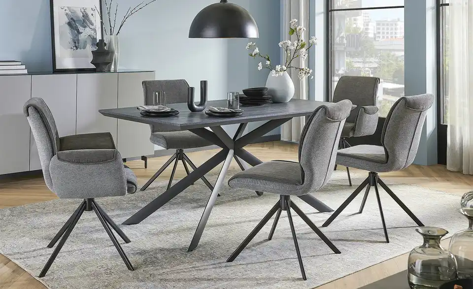 Primo Esszimmerstuhl Diana drehbar, in Wohnsituation