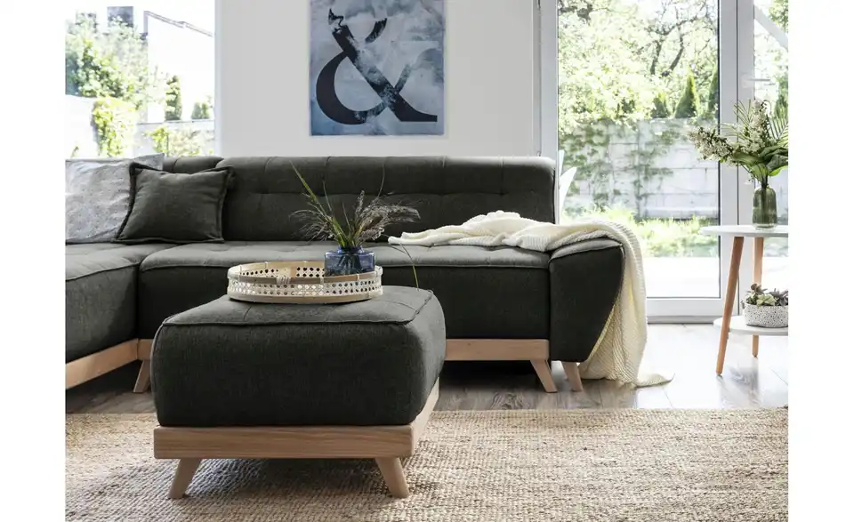 Miuform Fußhocker Dazzling Daisy, in Wohnsituation