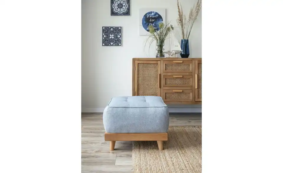 Miuform Fußhocker Dazzling Daisy, in Wohnsituation