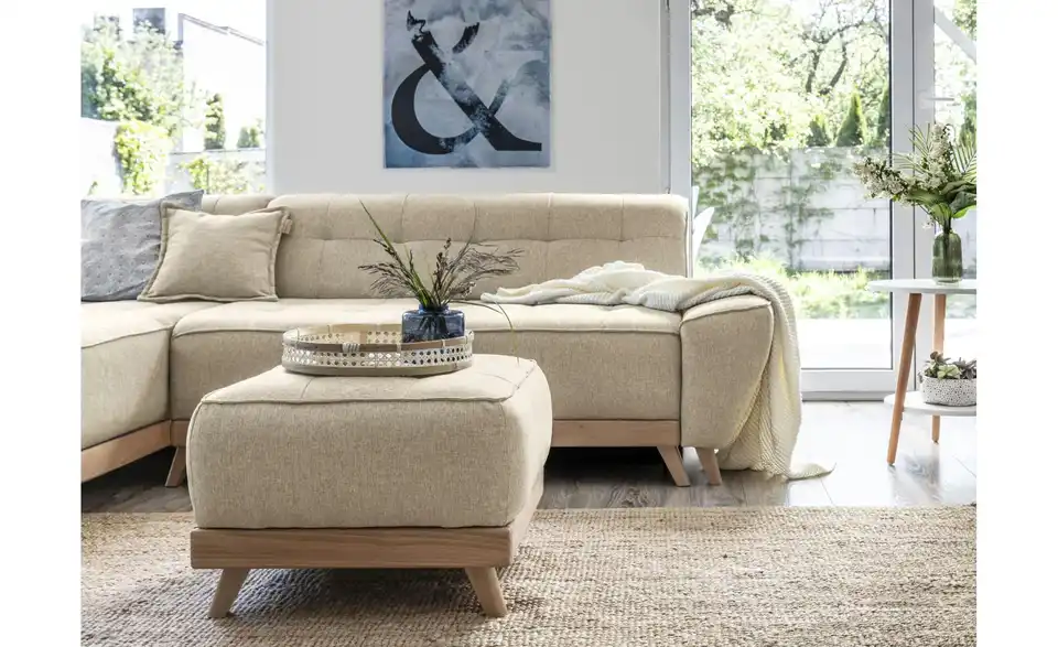 Miuform Fußhocker Dazzling Daisy, in Wohnsituation