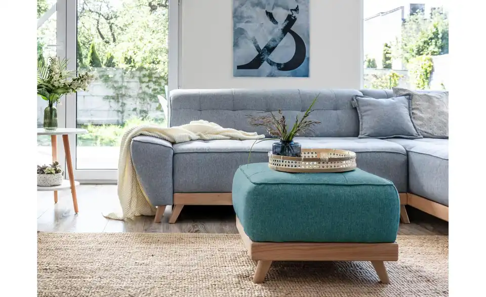 Miuform Fußhocker Dazzling Daisy, in Wohnsituation