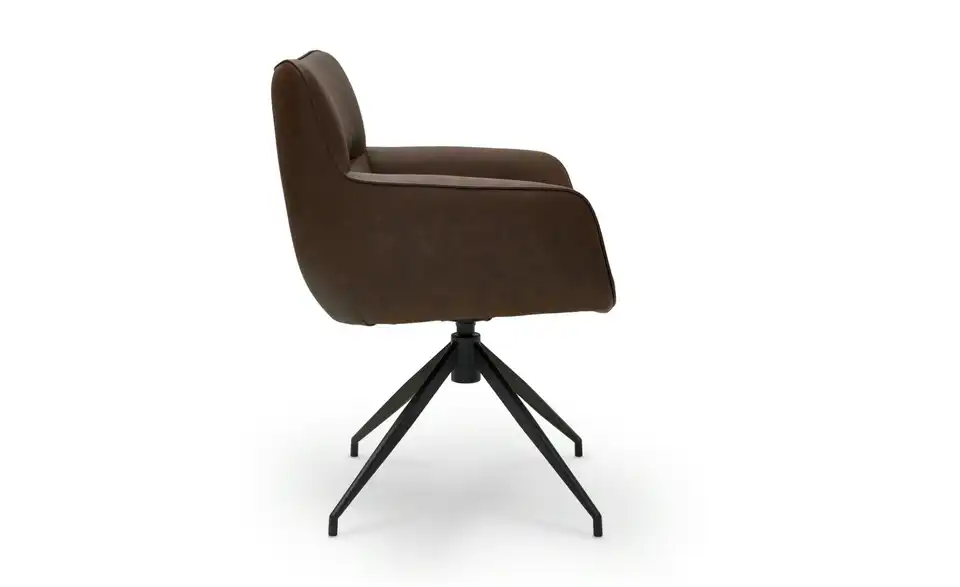 Furnhouse Esszimmerstuhl 2er-Set Jessica, Profilansicht