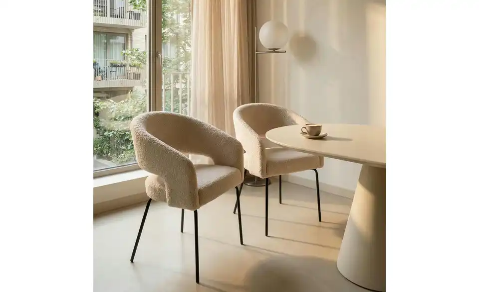 Furnhouse Esszimmerstuhl 2er-Set Natalie, in Wohnsituation