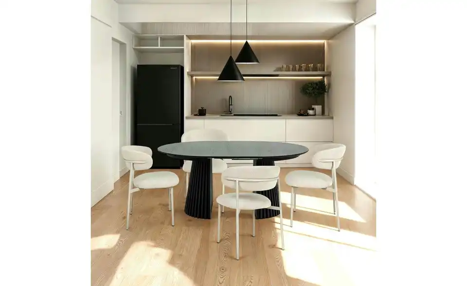 Furnhouse Esszimmerstuhl 2er-Set Diana, in Wohnsituation