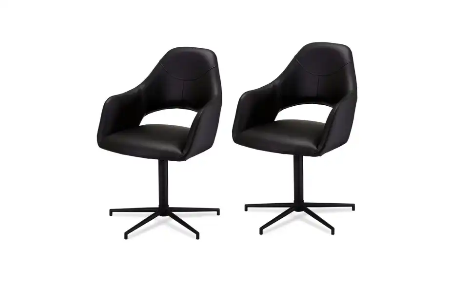 Furnhouse Esszimmerstuhl 2er-Set Luna, Perspektive