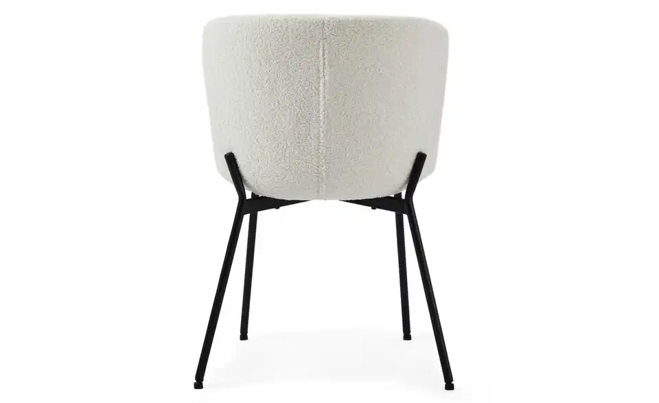 Furnhouse Esszimmerstuhl 2er-Set Teddy, Rückansicht