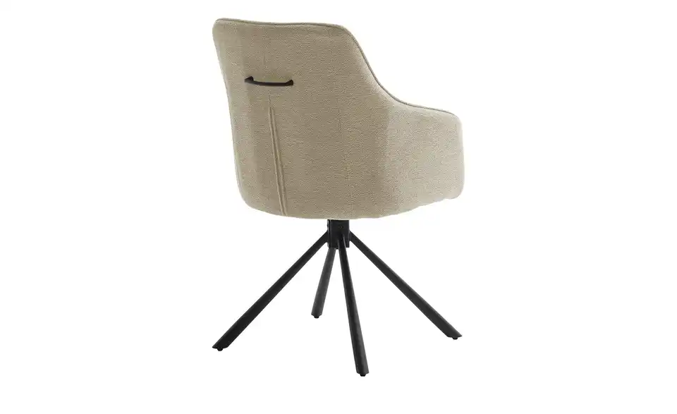 Esszimmerstuhl mit Griff, Rückansicht