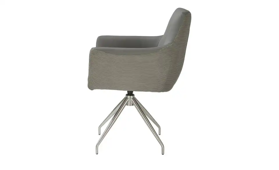 MONDO Esszimmerstuhl Natur Folara, Profilansicht