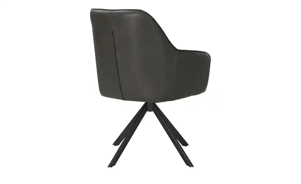 Armlehnenstuhl, Rückansicht