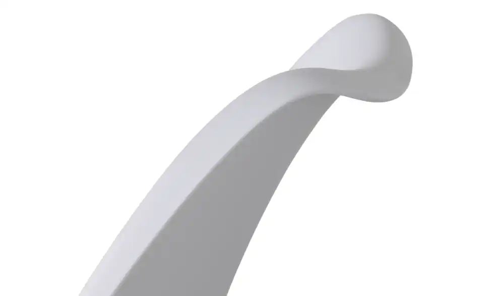 Schalenstuhl mit Armlehnen, Detailansicht