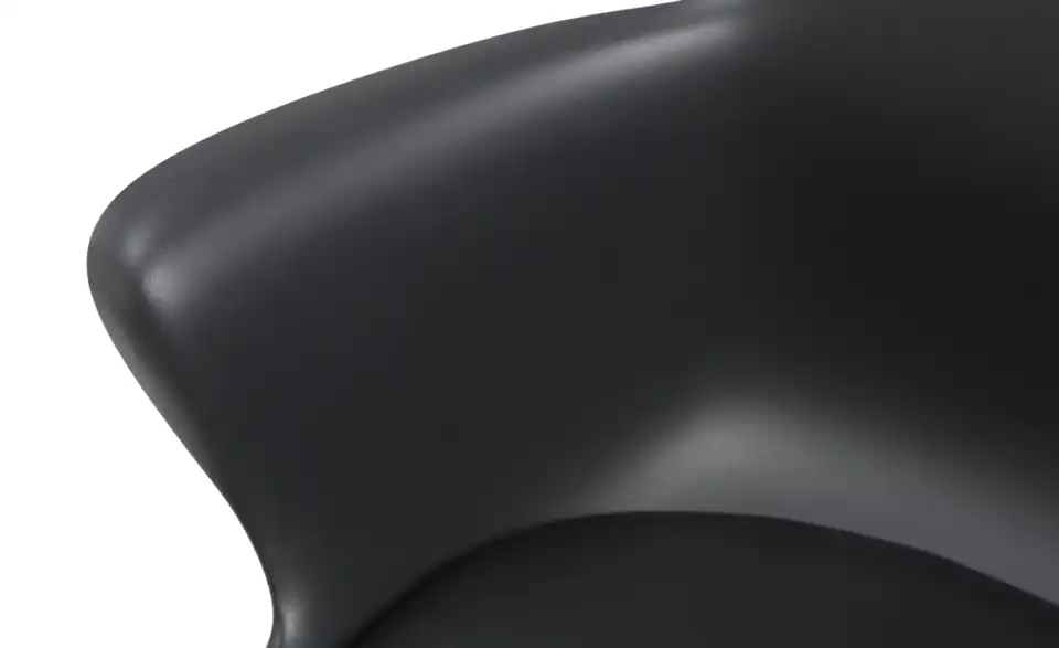 Schalenstuhl mit Armlehnen, Detailansicht
