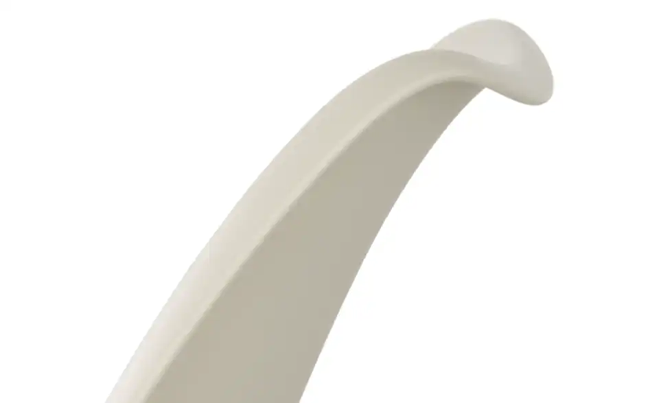 Schalenstuhl mit Armlehnen, Detailansicht