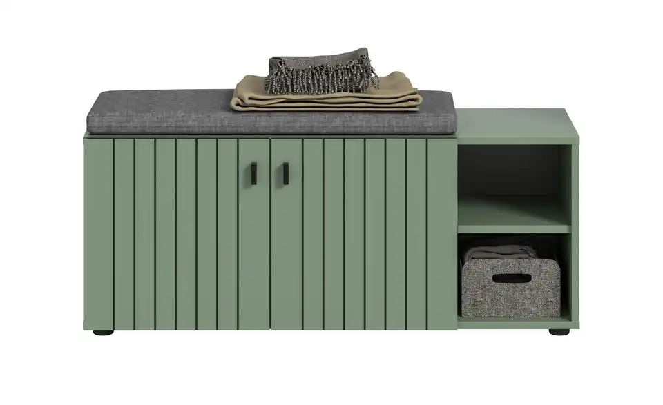 Sitzbank inkl. Sitzkissen, Frontansicht