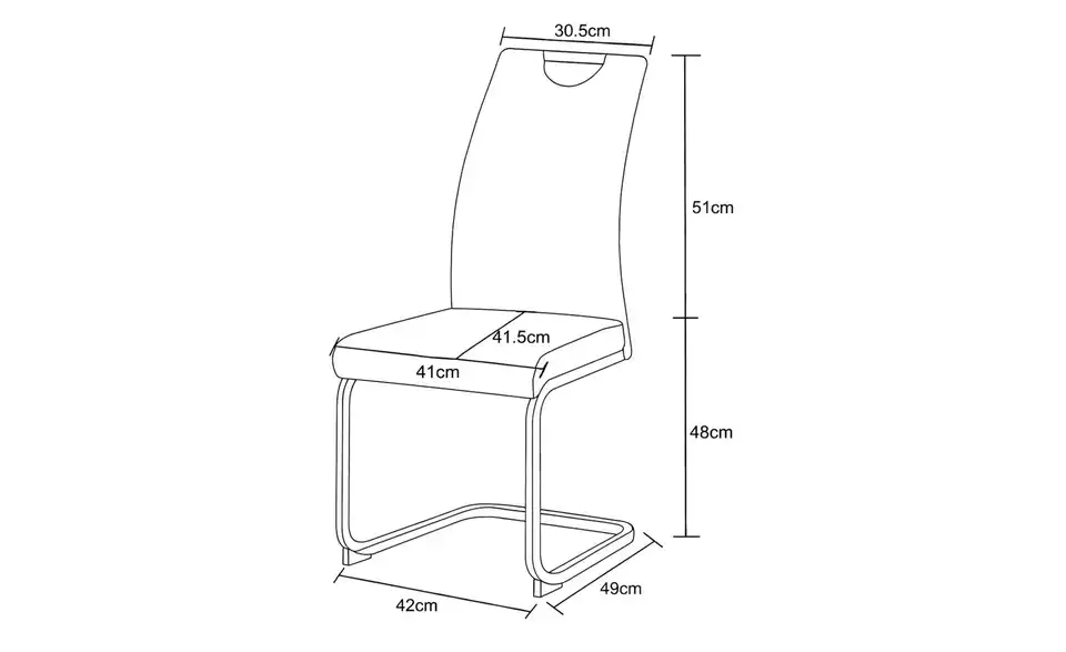 Schwingstuhl 2er-Set, Ergänzung