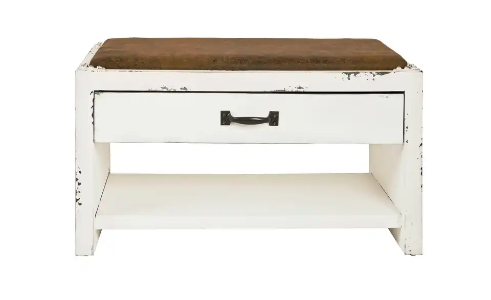 Schuhbank, Frontansicht