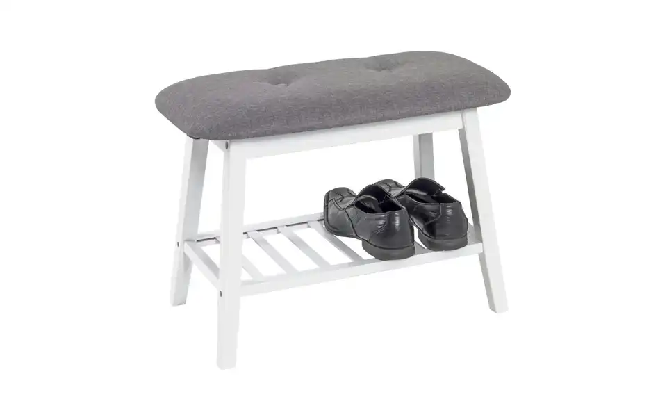 Schuhbank, in Wohnsituation