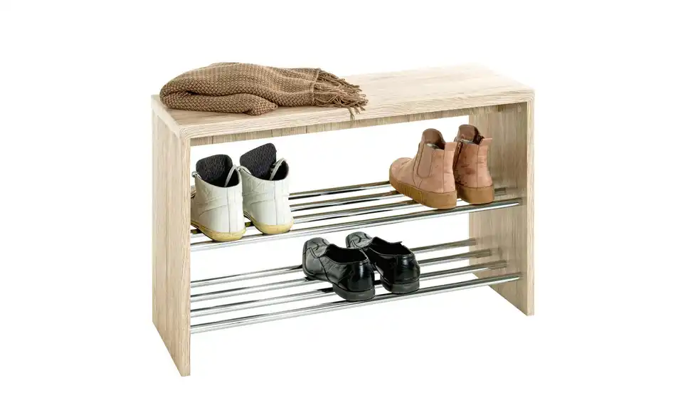 Schuhbank, in Wohnsituation