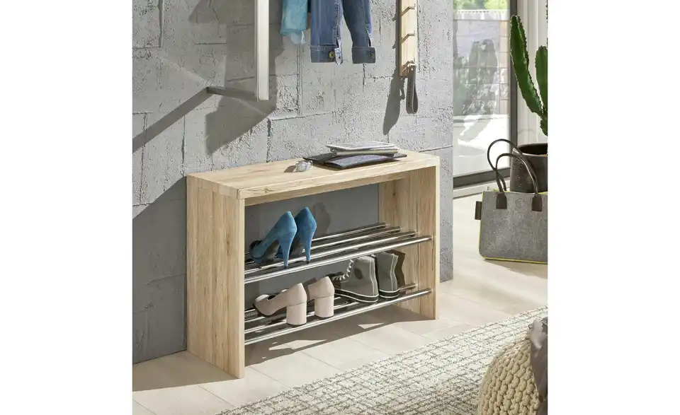 Schuhbank, in Wohnsituation