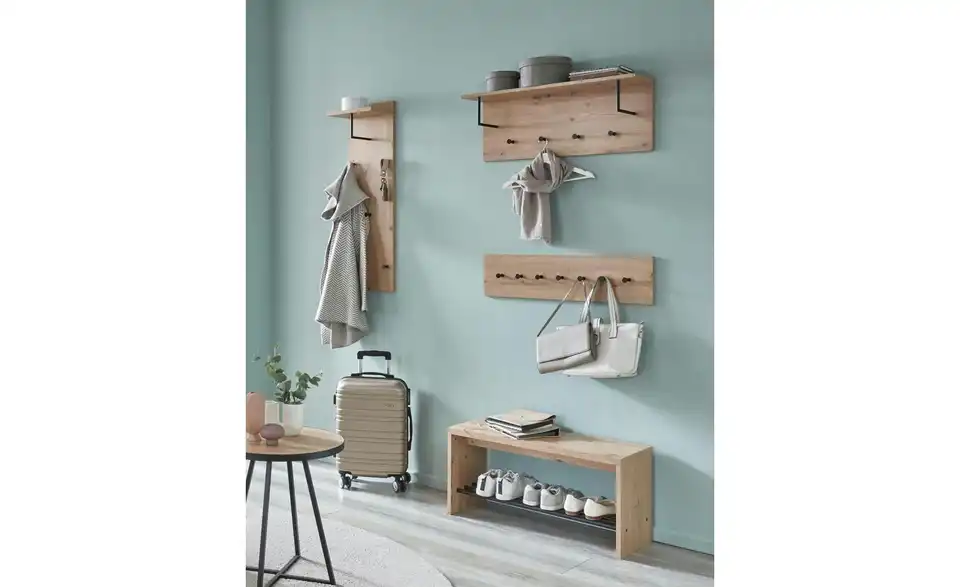 Schuhbank, in Wohnsituation