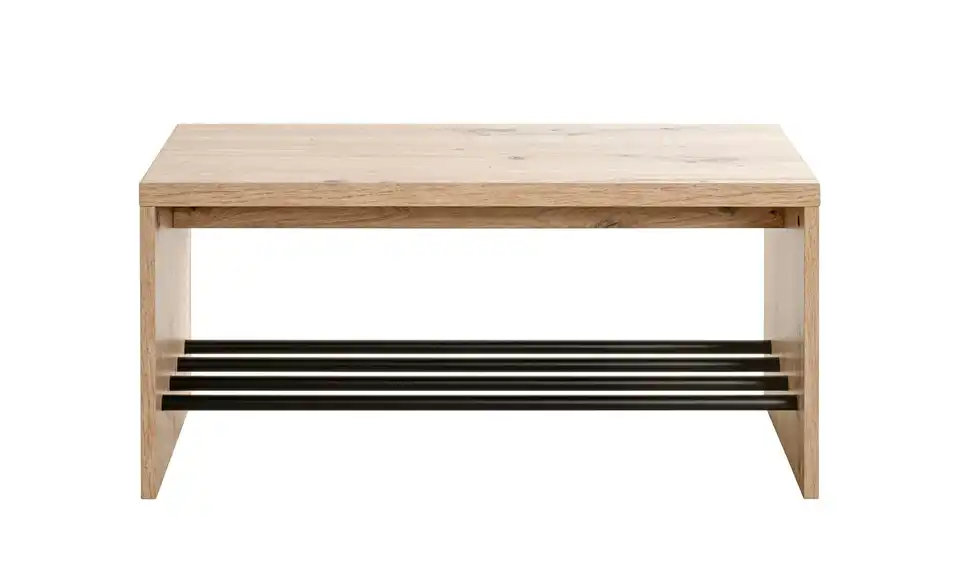 Schuhbank, Frontansicht