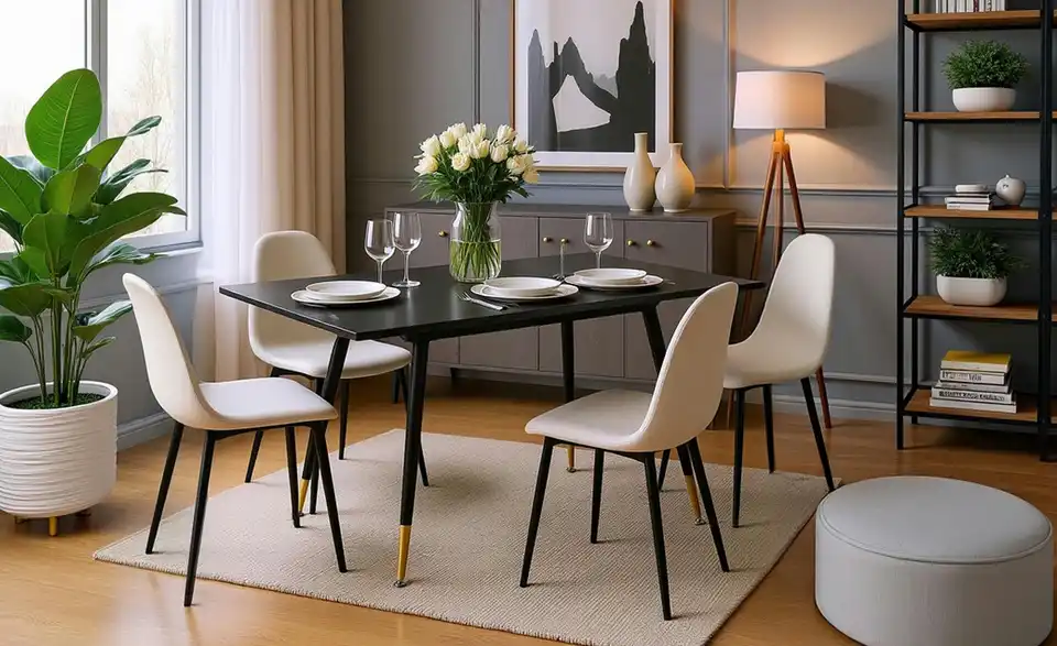 Esstischset, in Wohnsituation