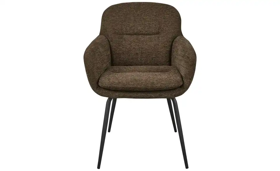 WOOOD Esszimmerstuhl 2er-Set, Frontansicht