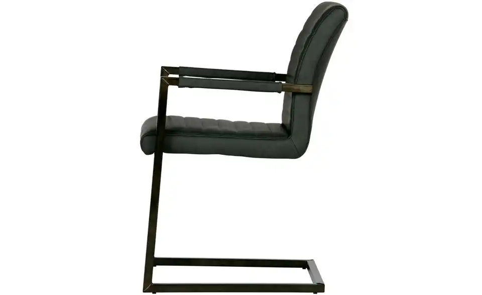 WOOOD Esszimmerstuhl 2er-Set, Profilansicht