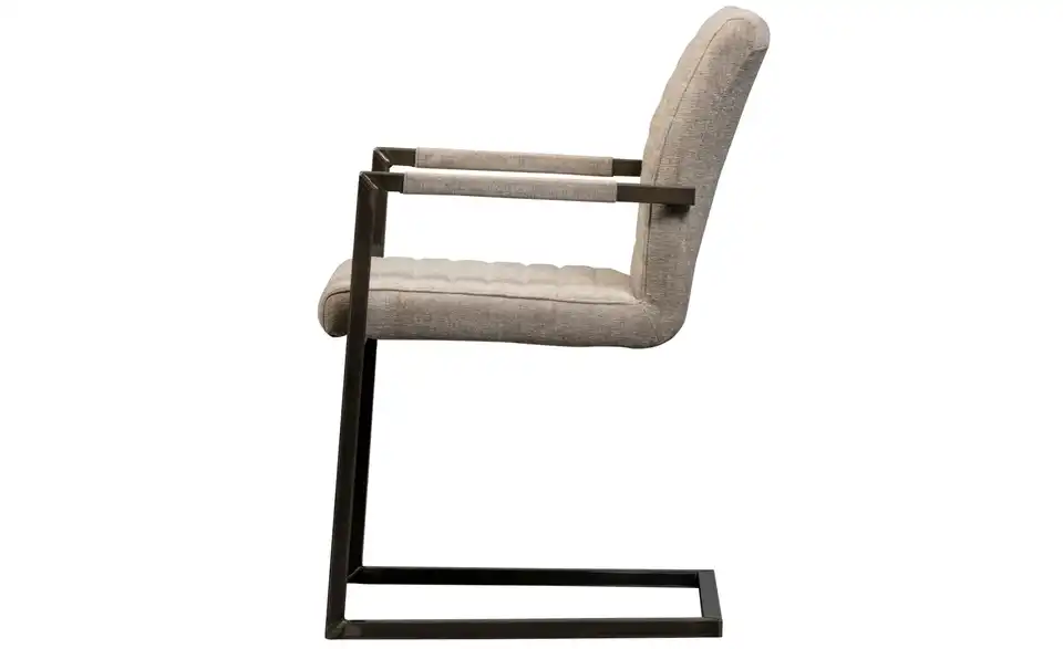 WOOOD Esszimmerstuhl 2er-Set, Profilansicht