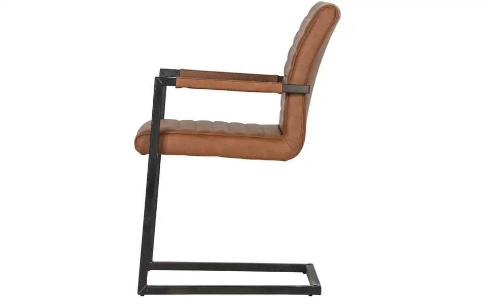 WOOOD Esszimmerstuhl 2er-Set, Profilansicht