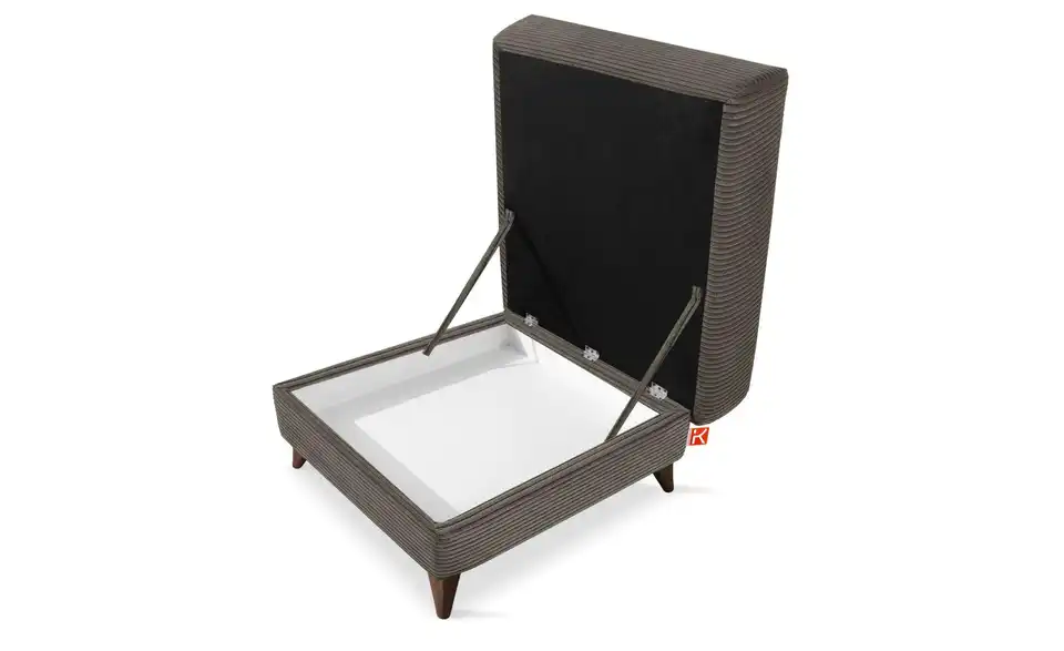 KONSIMO Hocker Gustavo II, Detailansicht