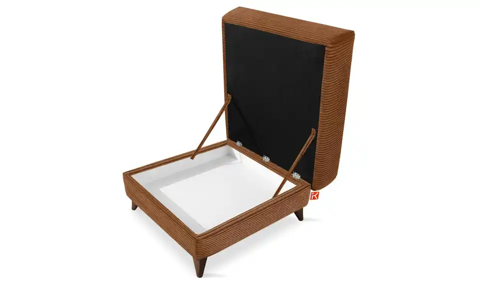 KONSIMO Hocker Gustavo II, Detailansicht