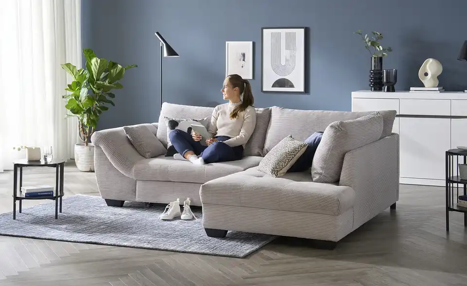 bobb Ecksofa, in Wohnsituation