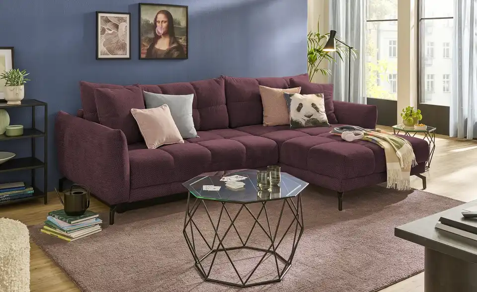 bobb Ecksofa, in Wohnsituation