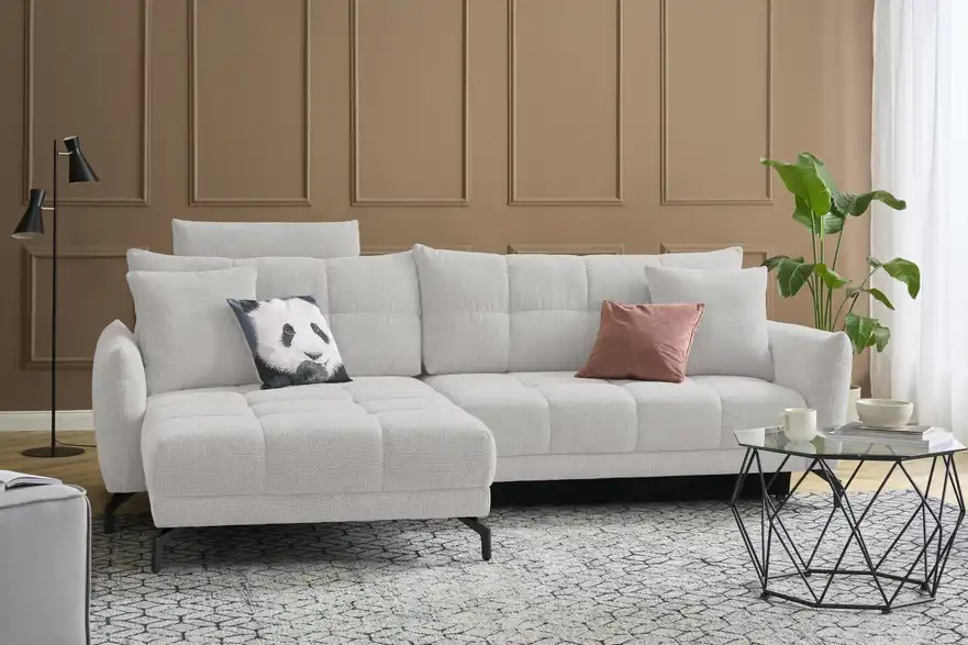bobb Ecksofa, in Wohnsituation
