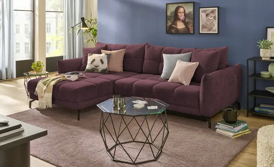 bobb Ecksofa, in Wohnsituation