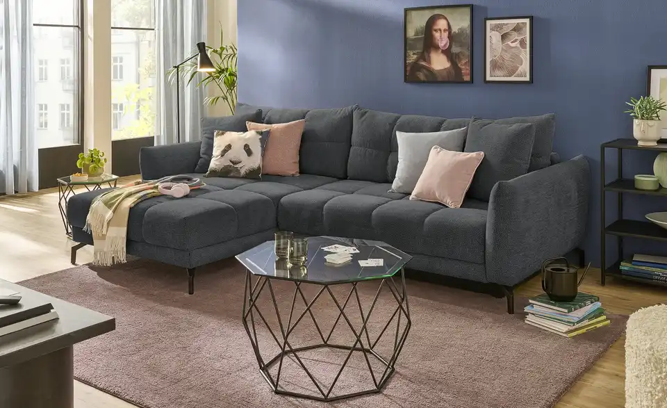 bobb Ecksofa, in Wohnsituation
